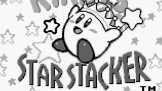 Kirby's Star Stacker Screenshot