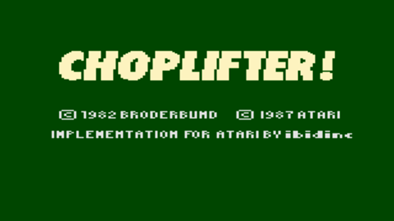 Choplifter Screenshot