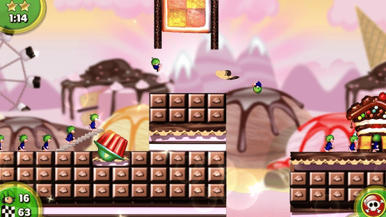 Lemmings Touch Screenshot