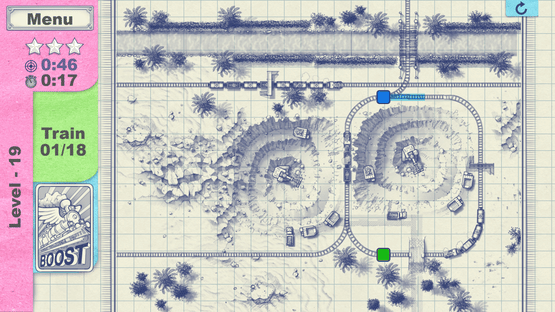 Paper Train Traffic Screenshot