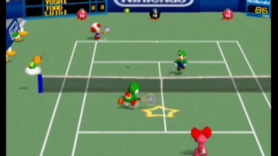 Mario Tennis Screenshot