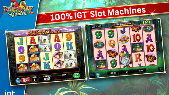 IGT Slots Paradise Garden Screenshot