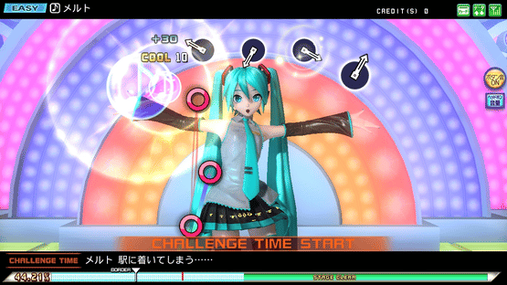 Hatsune Miku: Project Diva Arcade Screenshot