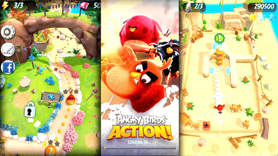 Angry Birds Action! Screenshot