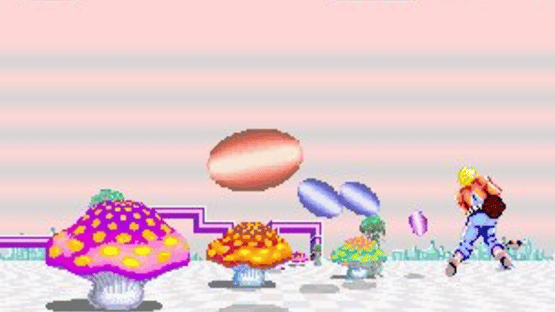 Space Harrier Screenshot