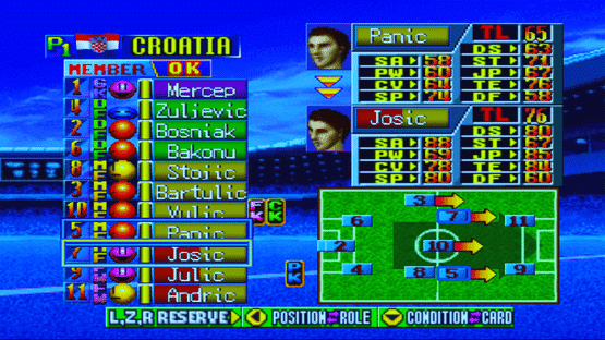 International Superstar Soccer 64 Screenshot