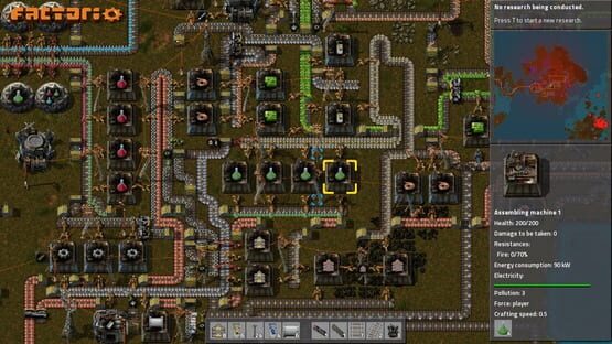 Képernyőkép erről: Factorio