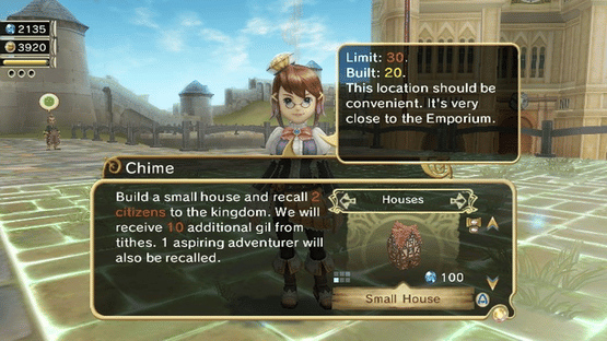 Final Fantasy: Crystal Chronicles - My Life as a King Screenshot