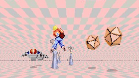 Space Harrier Screenshot