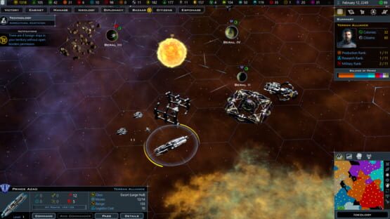 Képernyőkép erről: Galactic Civilizations III: Intrigue