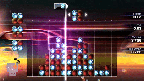 Lumines Electronic Symphony Screenshot