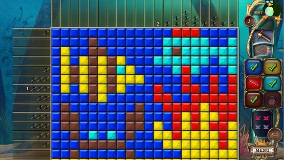 Fantasy Mosaics 16: Six Colors in Wonderland screenshot 4