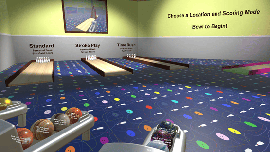 VR Mini Bowling Screenshot