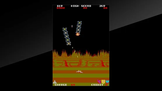 Arcade Archives: Exerion gameplay screenshot 2