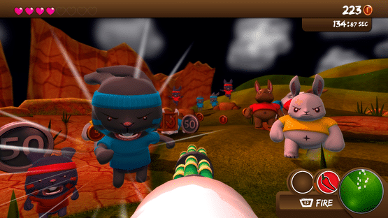 Blast 'Em Bunnies Screenshot