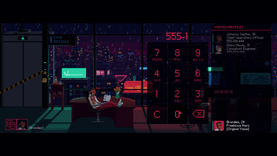 The Red Strings Club Screenshot