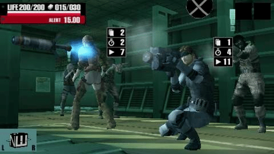 Metal Gear Acid Screenshot