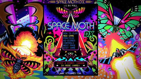 Space Moth DX Screenshot