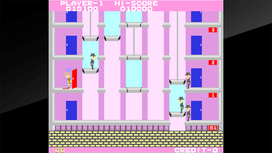 Arcade Archives: Elevator Action Screenshot