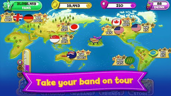 Band Stars Screenshot