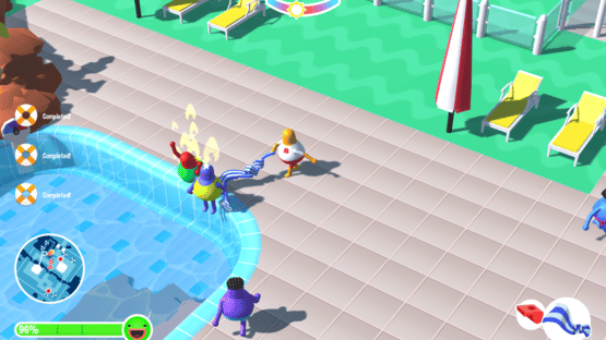 Pool Party Panic Screenshot