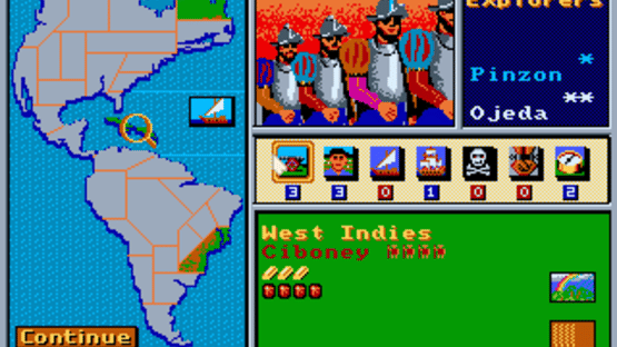 Gold of the Americas: The Conquest of the New World Screenshot