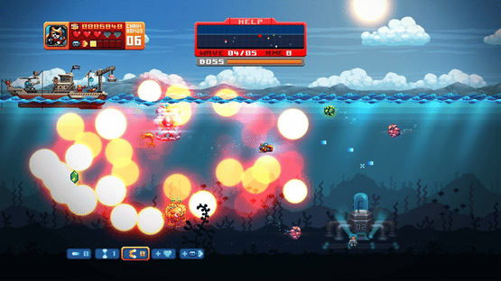 Aqua Kitty: Milk Mine Defender DX Screenshot