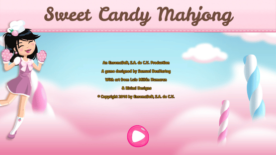 Sweet Candy Mahjong Screenshot