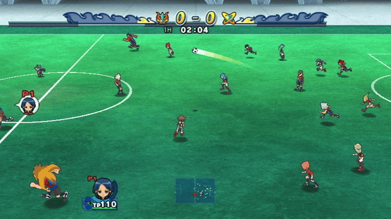 Inazuma Eleven Strikers Screenshot