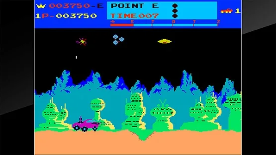 Arcade Archives: Moon Patrol gameplay screenshot 3