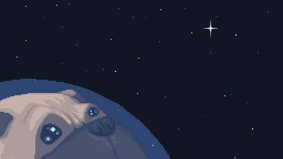 Super Space Pug Screenshot