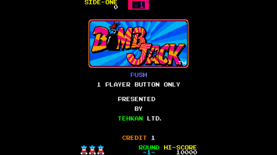 Bomb Jack Screenshot