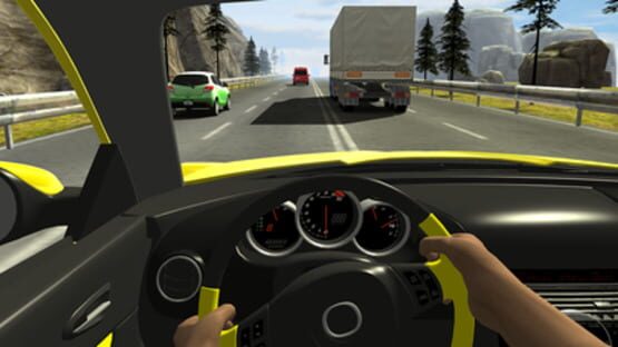 Racing in Car screenshot