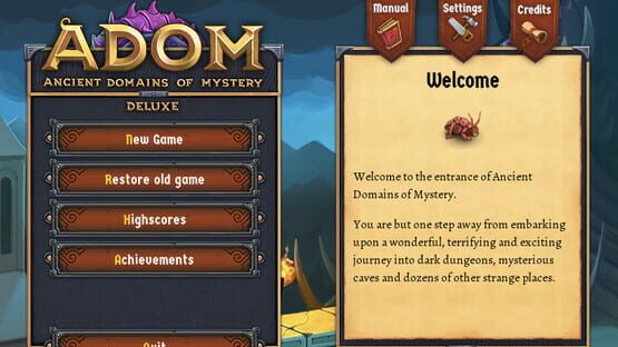 Képernyőkép erről: ADOM: Ancient Domains Of Mystery