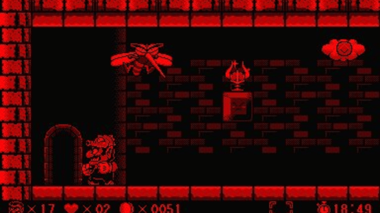 Virtual Boy Wario Land Screenshot