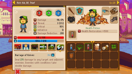 Knights of Pen and Paper 2: Free Edition Screenshot