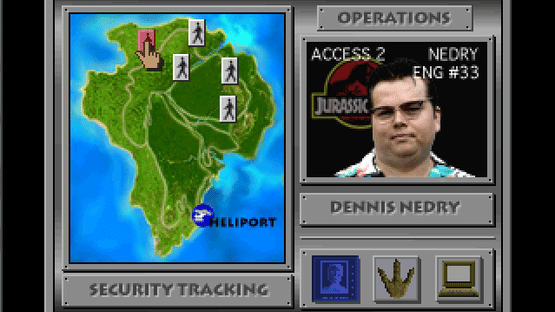 Jurassic Park Interactive Screenshot