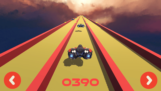 Hovercraft Race 3D Screenshot