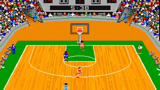 GBA Championship Basketball: Two-on-Two Screenshot