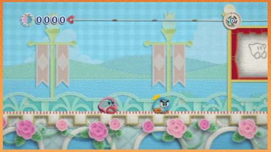 Kirby's Epic Yarn Screenshot