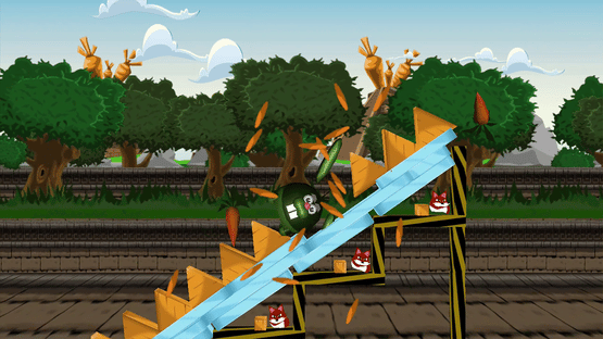 Angry Bunnies: Colossal Carrot Crusade Screenshot