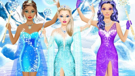 Ice Queen Salon - Girls Makeup and Dressup Game screenshot