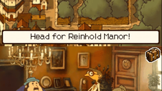 Professor Layton and the Curious Village Screenshot