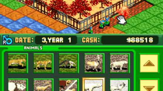 Zoo Tycoon DS Screenshot