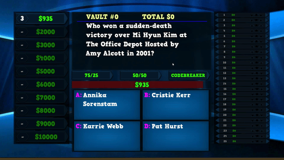 Trivia Vault: Golf Trivia Screenshot