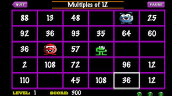 Number Munchers Screenshot