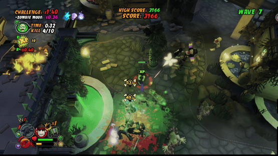 All Zombies Must Die! Scorepocalypse Screenshot