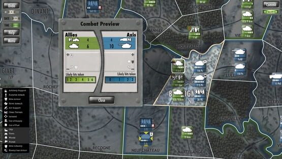 Képernyőkép erről: Battle of the Bulge