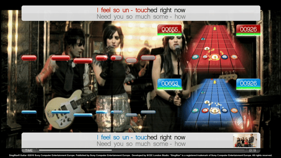 SingStar Guitar Screenshot