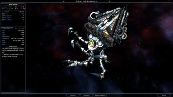 Képernyőkép erről: Galactic Civilizations III: Mercenaries